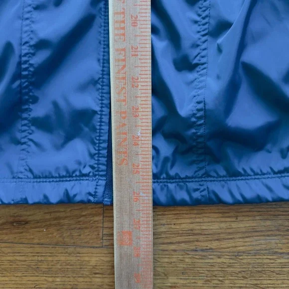 Layers 8 Windbreaker Jacket Mens Large Blue Hooded Lightweight Activewear - Picture 4 of 6